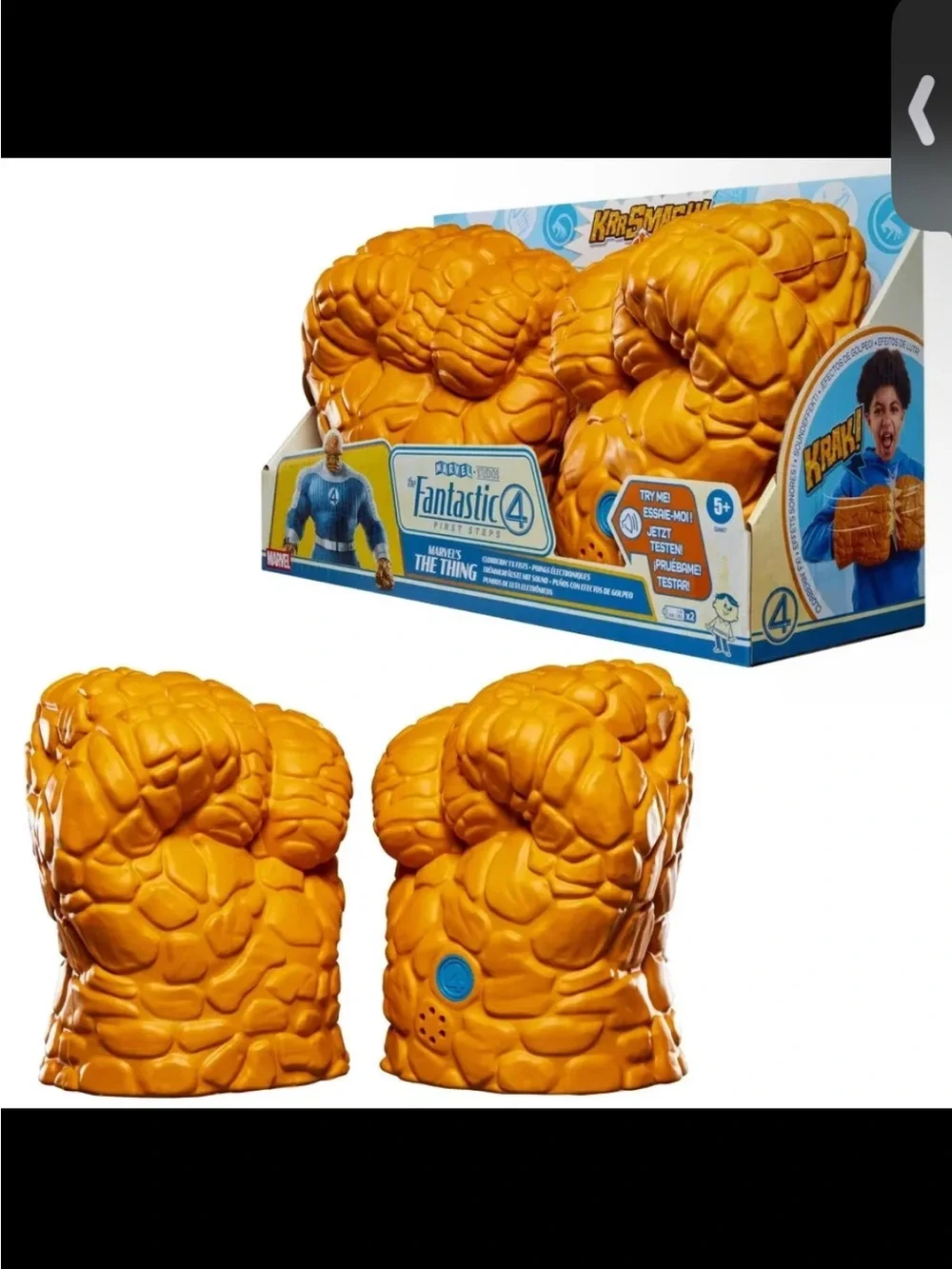 Marvel The Thing Role-Play Gloves - Bright Orange